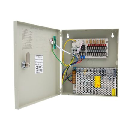 ESP 9 Way 12VDC 5Amp CCTV Power Supply CPS9W - West Midland Electrics | CCTV & Electrical Wholesaler