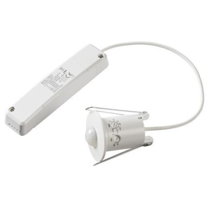 Knightsbridge IP20 Mini 360 Deg PIR Sensor with Power Module – Recess Mounting OS0019 - West Midland Electrics | CCTV & Electrical Wholesaler 5