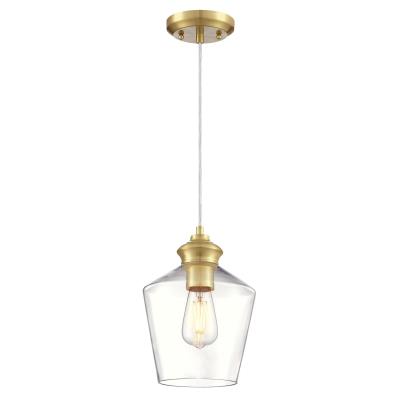 Westinghouse Ramsey Pendent Champagne Brass Finish 61196 - West Midland Electrics | CCTV & Electrical Wholesaler