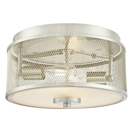 Westinghouse Ceiling Light Brushed Nickel Finish 63279 - West Midland Electrics | CCTV & Electrical Wholesaler