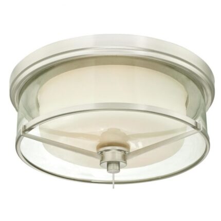 Westinghouse Ceiling Light Brushed Nickel Finish 63312 - West Midland Electrics | CCTV & Electrical Wholesaler