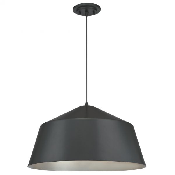 Westinghouse Pendant Matte Brushed Gun Metal Finish 63729 - West Midland Electrics | CCTV & Electrical Wholesaler