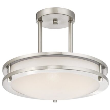 Westinghouse Ceiling Light Brushed Nickel Finish 64009 - West Midland Electrics | CCTV & Electrical Wholesaler