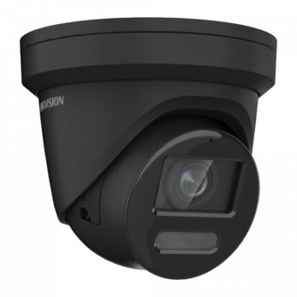 Hikvision 4MP ColorVu Fixed Turret Network Camera (Active Deterrent) Black - West Midland Electrics | CCTV & Electrical Wholesaler 5