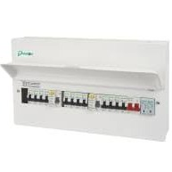 6 Way  Danson Main Switch 100A (with 6 mcb’s) E-MM084 - West Midland Electrics | CCTV & Electrical Wholesaler