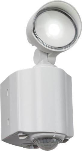 Knightsbridge 230V IP55 LED Security Spotlight – White FL8AW - West Midland Electrics | CCTV & Electrical Wholesaler