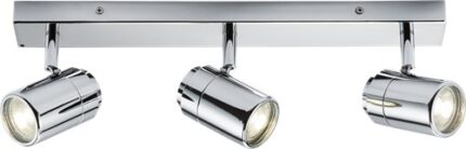 Knightsbridge 230V IP44 GU10 Triple Bar Spotlight – Chrome BA03B3C - West Midland Electrics | CCTV & Electrical Wholesaler