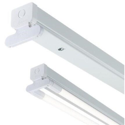 Knightsbridge 230V T8 Twin LED-Ready Batten Fitting 1778mm (6ft) (without a ballast or driver) T8LB26 - West Midland Electrics | CCTV & Electrical Wholesaler