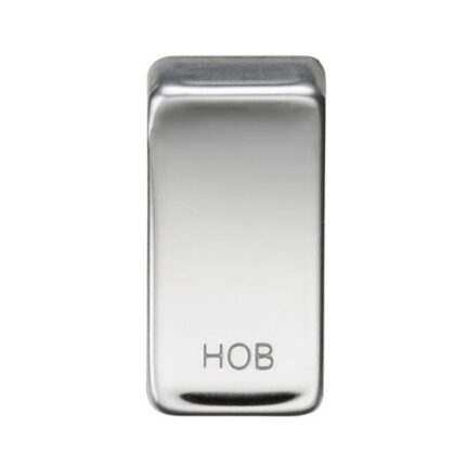 Knightsbridge Switch cover “marked HOB” – polished chrome GDHOBPC - West Midland Electrics | CCTV & Electrical Wholesaler 5