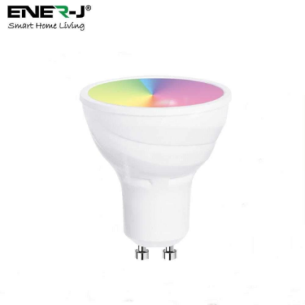 Ener-J WiFi GU10 Smart Light Bulb RGB+W+WW SHA5286 - West Midland Electrics | CCTV & Electrical Wholesaler 3