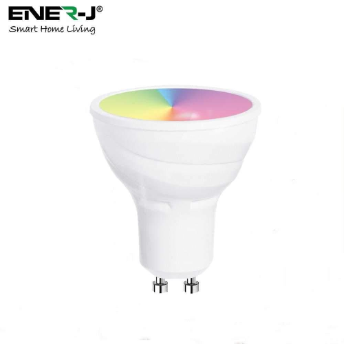 Ener-J WiFi GU10 Smart Light Bulb RGB+W+WW SHA5286 - West Midland Electrics | CCTV & Electrical Wholesaler