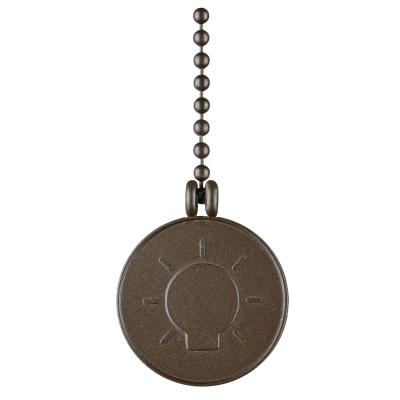 Westinghouse Pull Chain Light Bulb Coin Oil Rubbed Bronze Finish 3.2 cm 77030 - West Midland Electrics | CCTV & Electrical Wholesaler