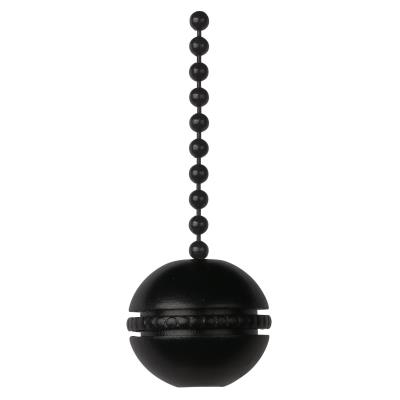 Westinghouse Pull Chain Beaded Ball Matte Black Finish Finish 2.2 cm 77185 - West Midland Electrics | CCTV & Electrical Wholesaler
