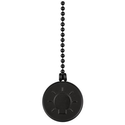 Westinghouse Pull Chain Light Bulb Coin Matte Black Finish 3.2 cm 77189 - West Midland Electrics | CCTV & Electrical Wholesaler