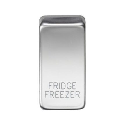Knightsbridge Switch cover “marked FRIDGE/FREEZER” – polished chrome GDFRIDPC - West Midland Electrics | CCTV & Electrical Wholesaler 3