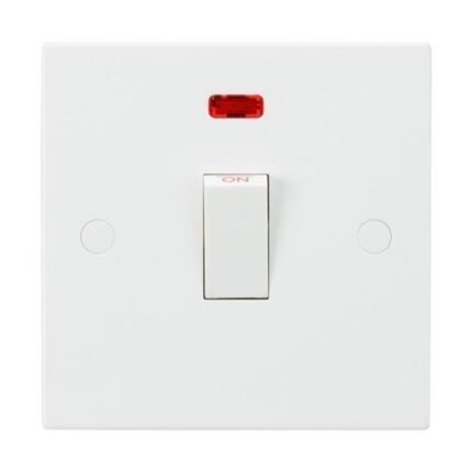 Knightsbridge 20A 1G DP Switch with Neon SN8341N - West Midland Electrics | CCTV & Electrical Wholesaler 5