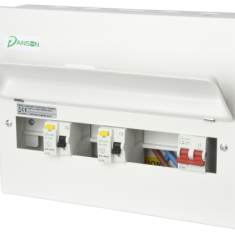 Danson Dual 10 Way Split Load Rcd Supplied With 100A (inc 10 mcb’s) E-MH5563 - West Midland Electrics | CCTV & Electrical Wholesaler