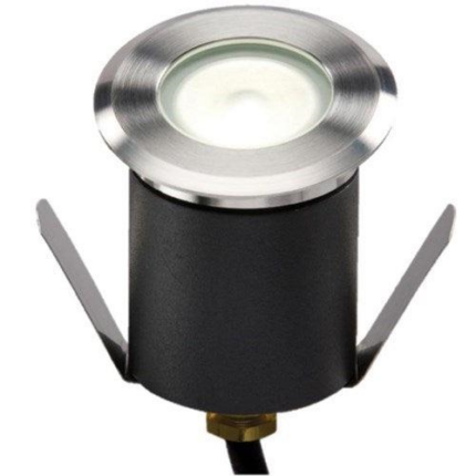 Knightsbridge 230V IP65 1.5W 4000K High Output LED White Mini Ground Light comes with cable. Non-Dimmable LEDM07W - West Midland Electrics | CCTV & Electrical Wholesaler