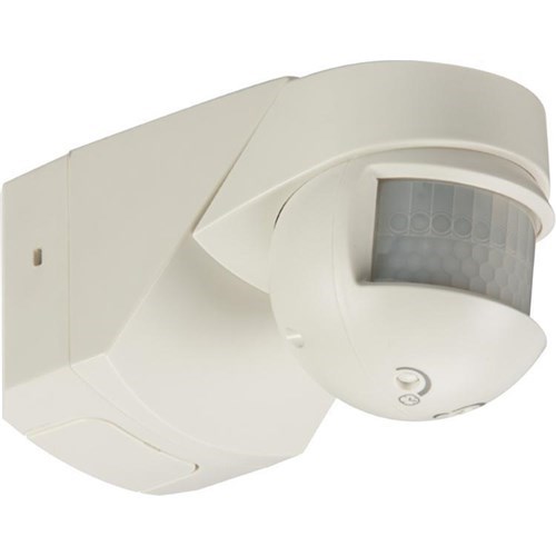 Knightsbridge IP55 200 Deg PIR Sensor – White OS001 - West Midland Electrics | CCTV & Electrical Wholesaler