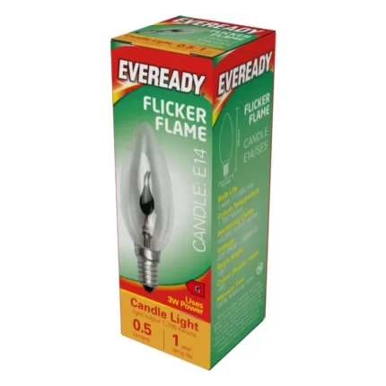 Supreme Imports Flicker Flame Candles 3W E14 S5959 - West Midland Electrics | CCTV & Electrical Wholesaler