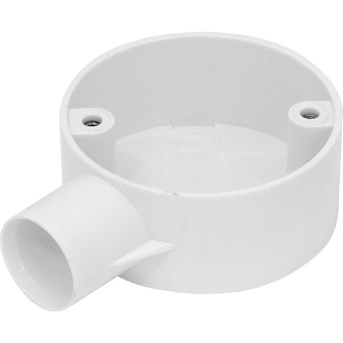 20mm PVC Terminal Box White TERP20W - West Midland Electrics | CCTV & Electrical Wholesaler