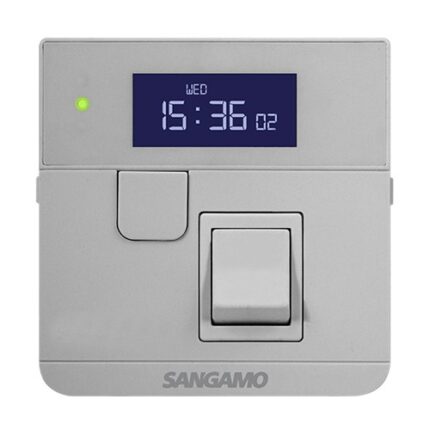 SANGAMO ESP 7 Day Fused Spur Time Switch with Boost in Silver PSPSF247S - West Midland Electrics | CCTV & Electrical Wholesaler 5