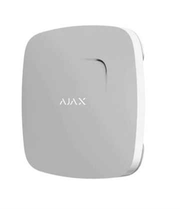 Ajax 38107.16.WH1 FireProtect Plus Smoke Detector and Temperature Sensor - West Midland Electrics | CCTV & Electrical Wholesaler