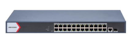 Hikvision 24-Port Gigabit Smart PoE Switch - West Midland Electrics | CCTV & Electrical Wholesaler