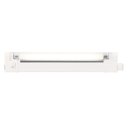 Sure Energy Ltd IP20 10W T4 Fluorescent Fitting with Tube,Switch and Diffuser 4000K T410 - West Midland Electrics | CCTV & Electrical Wholesaler