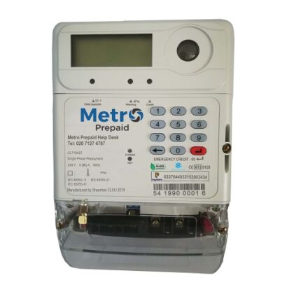 Metro Prepaid Single Phase Meter MET001 METROSINGLEPHASE - West Midland Electrics | CCTV & Electrical Wholesaler 6