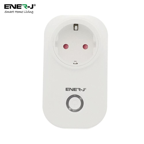 ENER-J Wifi Smart Euro Plug with Energy Monitor SHA5280 - West Midland Electrics | CCTV & Electrical Wholesaler
