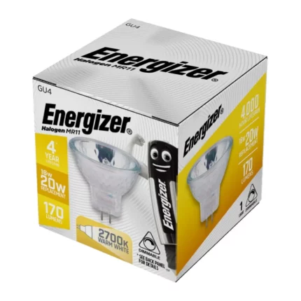 Supreme Imports S5411 Energizer Eco Mr11 Dichroic 16W(20) S5411 - West Midland Electrics | CCTV & Electrical Wholesaler