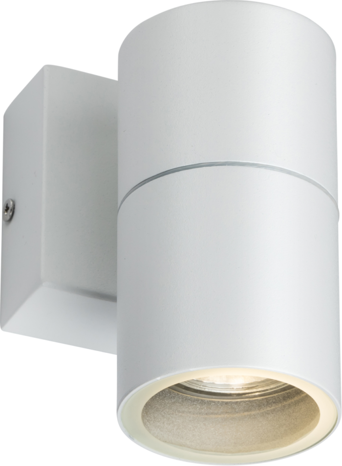 Knightsbridge 230V IP54 GU10 Fixed Single Wall Light – White OWALL01W - West Midland Electrics | CCTV & Electrical Wholesaler 3