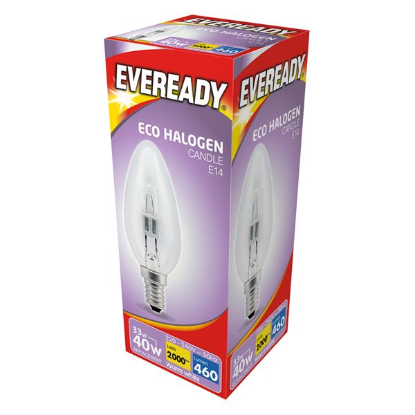 Supreme Imports S10119 Eveready Eco Candle 30W(40W) E14 S10119 - West Midland Electrics | CCTV & Electrical Wholesaler