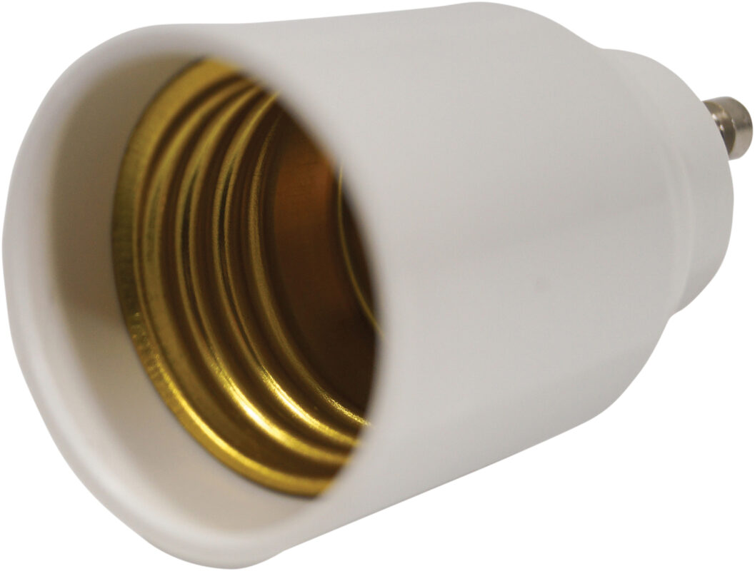 Lamp Adaptor GU10 to E27 G016YK - West Midland Electrics | CCTV & Electrical Wholesaler