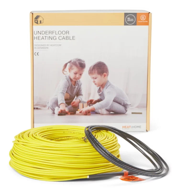 Heat My Home Undertile Heating Cable 8.4m 1470W HMHCAB3.5-1470W - West Midland Electrics | CCTV & Electrical Wholesaler