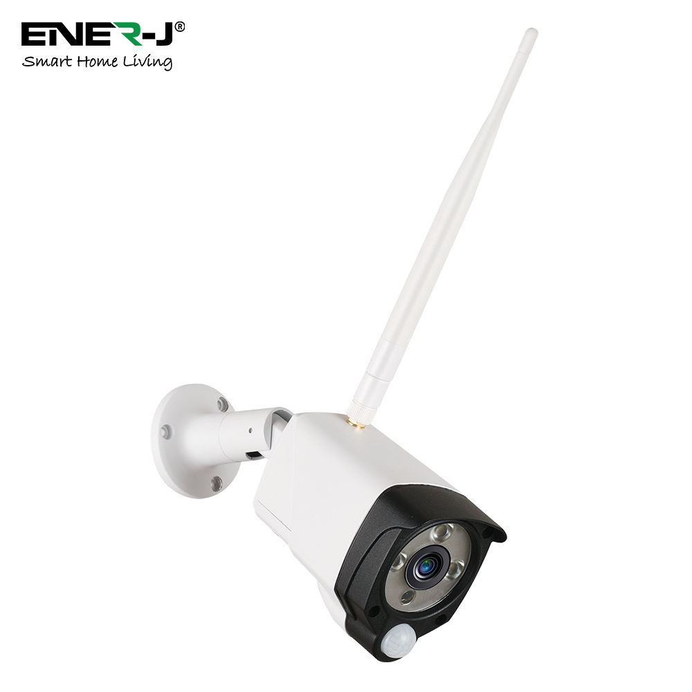 Ener-J Additional Outdoor IP Bullet Camera for IPC1025 Kit (2 way audio and motion sensor) IPC1026 - West Midland Electrics | CCTV & Electrical Wholesaler