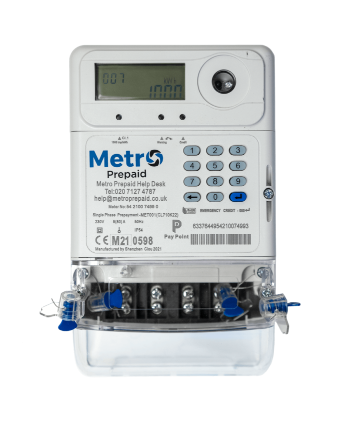Metro Prepaid Single Phase Meter - West Midland Electrics | CCTV & Electrical Wholesaler 4