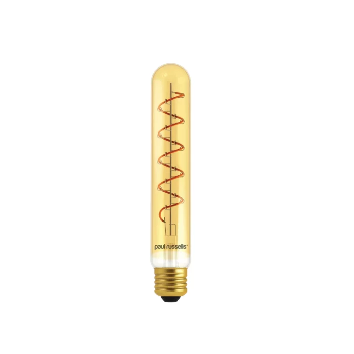 Paul Russells LED Filament Spiral T32 4W=25w Extra Warm White (AMBER) ES E27 Edison Screw Decorative Bulbs - West Midland Electrics | CCTV & Electrical Wholesaler 3