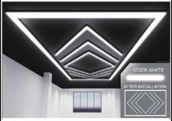 Ener-J 410W Designer Ceiling Lights with Frame (4 Arrow and border) - West Midland Electrics | CCTV & Electrical Wholesaler