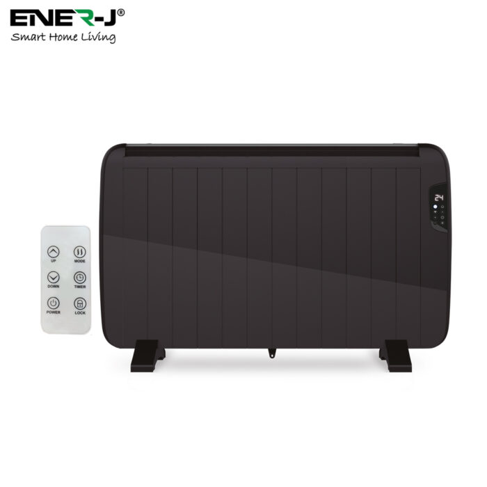 Ener-J Smart WiFi Radiator Heater 2000W, Black Body SHA5355B - West Midland Electrics | CCTV & Electrical Wholesaler 3