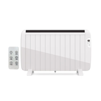 Ener-J Smart WiFi Radiator Heater 2000W, White Body (1000*585*58mm) - West Midland Electrics | CCTV & Electrical Wholesaler