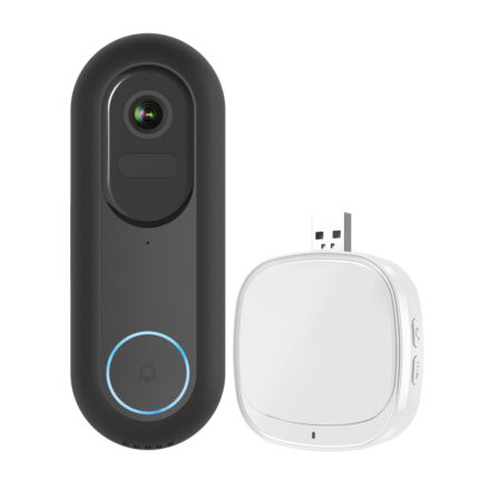 Ener-J 1080P Wired/Wireless Video Doorbell with 5200mah battery & USB Chime SHA5357 - West Midland Electrics | CCTV & Electrical Wholesaler