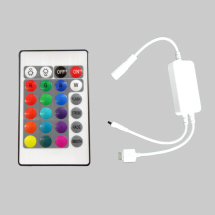 Ener-J WiFi + IR Controller with remote for RGB+CCT LED Strips ST121 - West Midland Electrics | CCTV & Electrical Wholesaler