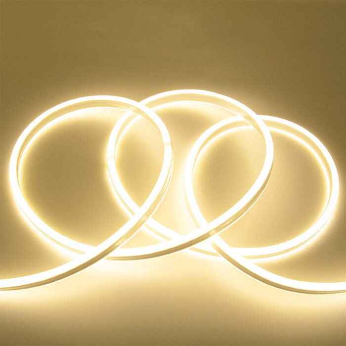 Ener-J 12V LED Neon Strip Kit, 3 Meters Silicon Neon Strip 6x12mm-120 LEDs/Mtr, 4 pcs Wall clips+5A Adapter, 4000K T449 - West Midland Electrics | CCTV & Electrical Wholesaler 3