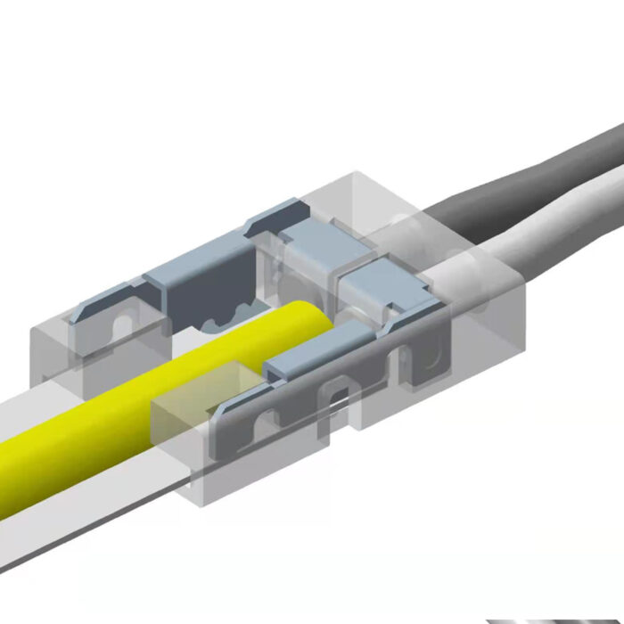 Ener-J S Clip Connector for 12V COB LED Strips T460 - West Midland Electrics | CCTV & Electrical Wholesaler 3