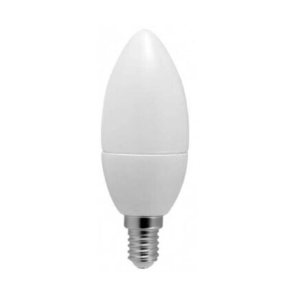 Ener-J LED Bulb- 4W LED Candle Lamp E14 6000K T510 - West Midland Electrics | CCTV & Electrical Wholesaler