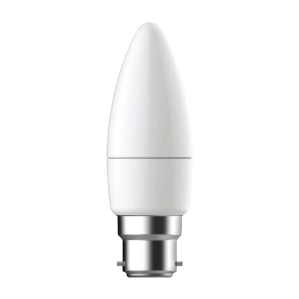 Ener-J LED Bulb- 4W LED Candle Lamp B22 3000K T527 - West Midland Electrics | CCTV & Electrical Wholesaler