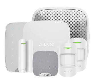 Ajax Kit 5 S (Hub2+2MPS+DPS+KPPS+SS+HSS) 90771 Wireless Alarm Kit - West Midland Electrics | CCTV & Electrical Wholesaler