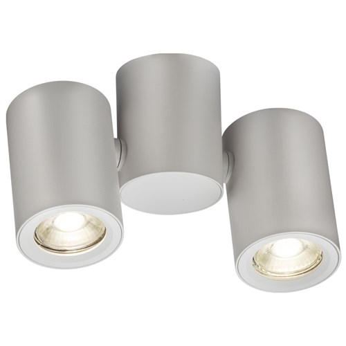 Knightsbridge Dee Twin Surface Adjustable Round Spotlight White DEA2TRW - West Midland Electrics | CCTV & Electrical Wholesaler